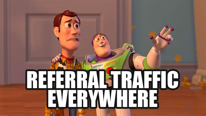 referral traffic meme